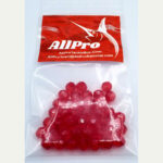 Rigging Bead 8mm Faceted Blood Red - Image 2