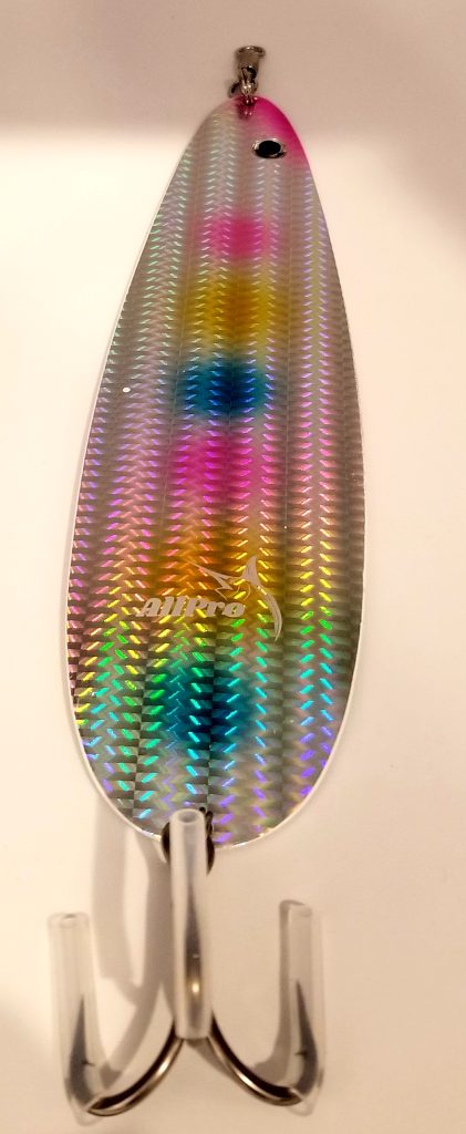 Custom Flutter Pro 9″- Custom Striper / Tuna Spoon - Image 3