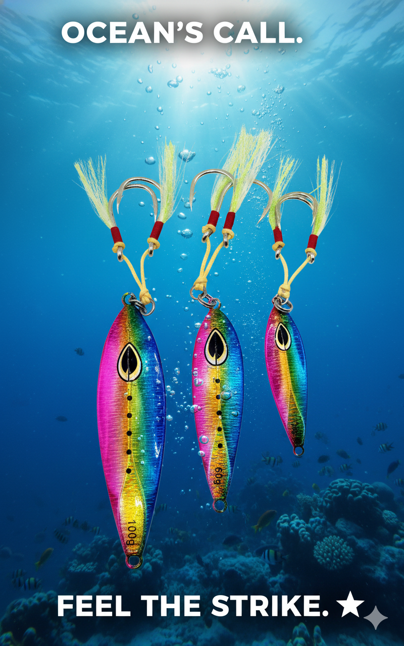 Flutter Bait Rainbow under water