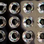 3D Glue-On Silver Fish Eyes