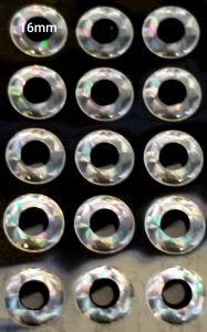 3D Glue-On Silver Fish Eyes - Image 4